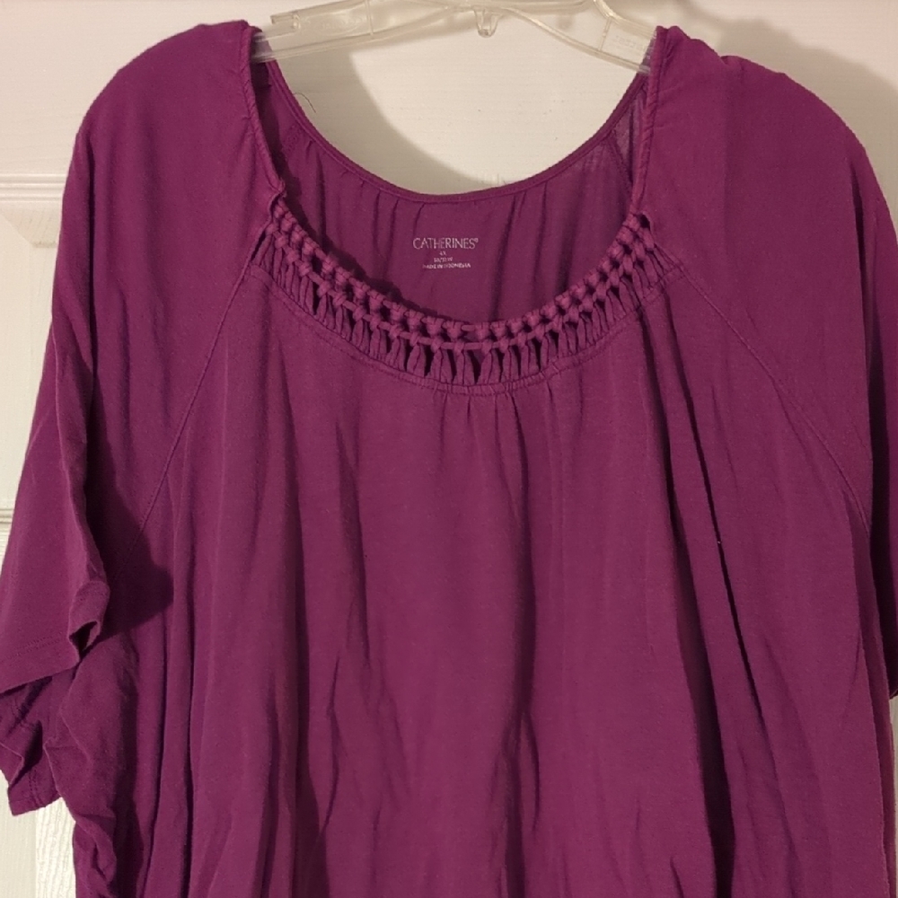 Catherines Rich Purple Blouse